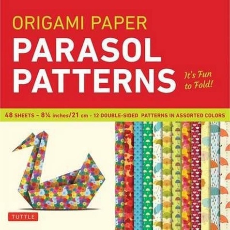  Anonyme - Origami paper - parasol patterns large 8 1/4 48 sheets.
