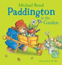 Paddington in the garden