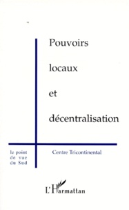  Anonyme - Pouvoirs locaux et décentralisation.