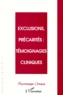 Anonyme - Psychologie Clinique N° 7 Printemps 1999 : Exclusion, Precarites, Temoignages Cliniques.