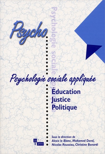  Anonyme - Psychologie Sociale Appliquee. Education, Justice, Politique.