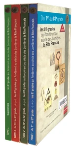 RÉÉDITION AUGMENTÉE COFFRET EN 4 VOLUMES : LES 81 GRADES QUI FONDÈRENT AU SIÈCLE DES LUMIÈRES LE RIT