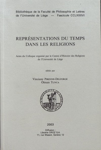  Anonyme - Représentations du temps dans les religions - Actes du colloque organisé par le Centre d'Histoire des Religions de l'Université de Liège.