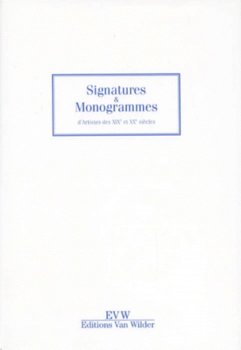 Signatures et monogrammes