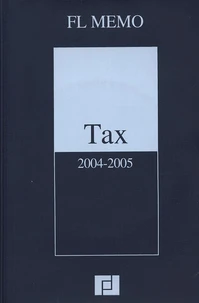 Tax 2004-2005 (anglais)