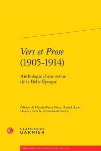  Anonyme - Vers et prose (1905-1914) - Anthologie d'une revue de la Belle Epoque.