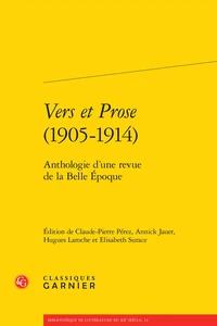 Vers et prose (1905-1914)
