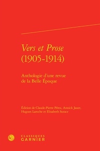  Anonyme - Vers et prose (1905-1914) - Anthologie d'une revue de la Belle Epoque.
