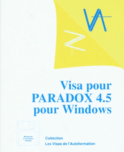  Anonyme - Visa Pour Paradox Windows (Version 4.5). Avec Disquette.