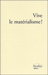  Anonyme - Vive le matérialisme !.