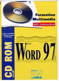  Anonyme - Word 97. Formation Multimedia 100% Interactive, Cd-Rom Avec Un Manuel Pratique.