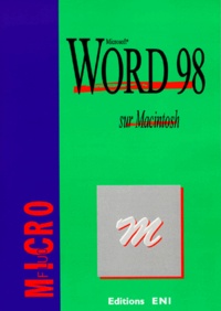  Anonyme - Word 98 sur Macintosh - Microsof.