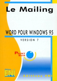  Anonyme - Word pour Windows 95 - Le mailin.