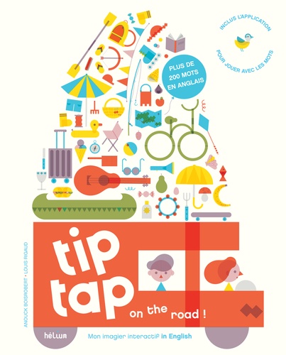 Tip tap on the road !. Mon imagier interactif in English  avec 1 Cédérom