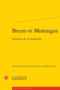 Bruno et Montaigne