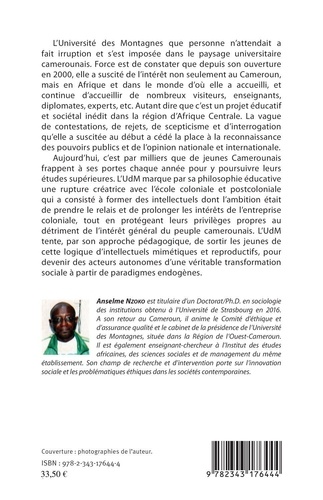 Refonder l'Université africaine avec la société civile. L'expérience de l'Université des Montagnes au Cameroun
