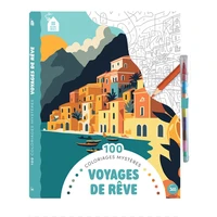 100 coloriages mystères - Voyages de rêve
