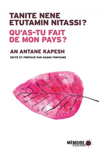 Qu'as-tu fait de mon pays ?