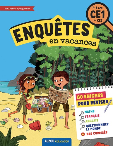 Enquêtes en vacances CE1 au CE2