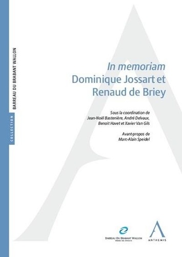  Anthemis - In memoriam Dominique Jossart et Renaud de Briey.