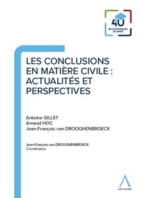  Anthemis - Les conclusions en matière civile : actualités et perspectives.