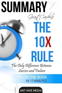  AntHiveMedia - Grant Cardone’s The 10X Rule: The Only Difference Between  Success and Failure | Summary.