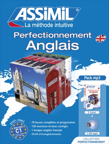 Pack Perfectionnement Anglais - 1 livre plus 1 CD... de Anthony Bulger -  Livre - Decitre
