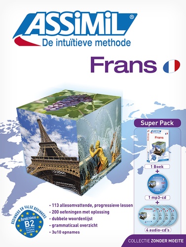 Super Pack Frans  avec 5 CD audio