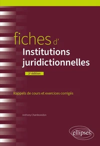 Fiches d'institutions juridictionnelles