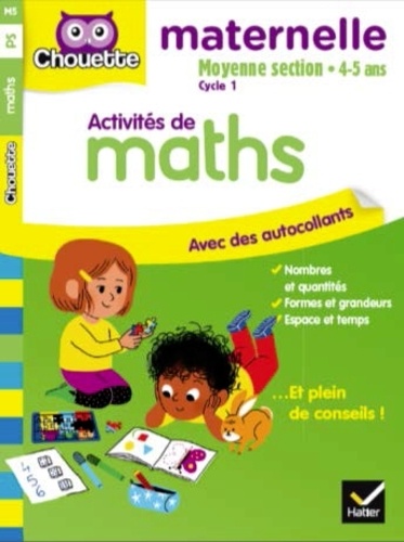 Anthony Giroud et Isabelle Gunzburger-Cécillon - Activités de maths, moyenne section cycle 1.