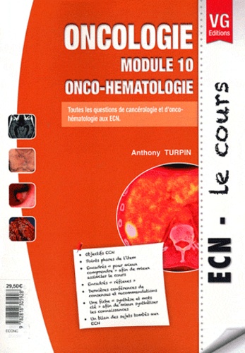 Anthony Turpin - Oncologie module 10 - Onco-hématologie.
