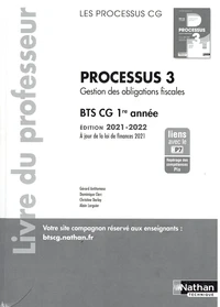 Processus 3 - Gestion des obligations ficales - BTS CG 1ère année Les processus CG