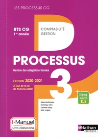 Processus 3 Gestion des obligations fiscales BTS CG 1re année Les processus CG