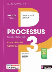 Processus 3 Gestion des obligations fiscales BTS CG 1re année Les processus CG