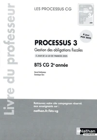Processus 3 Gestion des obligations fiscales BTS CG 2e année