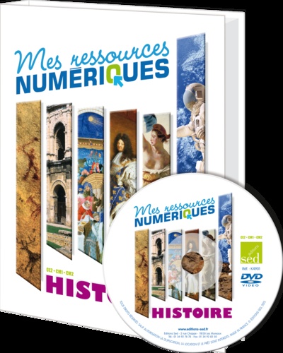 Histoire CE2-CM1-CM2 Mes ressources numériques  avec 1 DVD