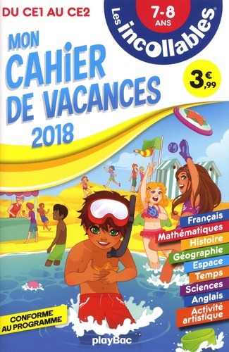 Antoine Corbineau et Laurent Kling - Mon cahier de vacances du CE1 au CE2 7-8 ans.
