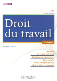 Antoine Cristau - Droit du travail.