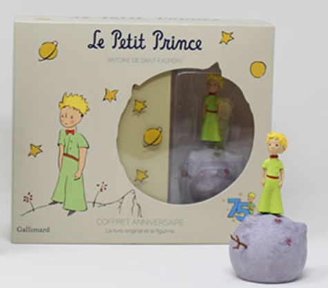 Antoine de Saint-Exupéry et  Nea Media - Le Petit Prince - Coffret anniversaire - Le livre original et la figurine.