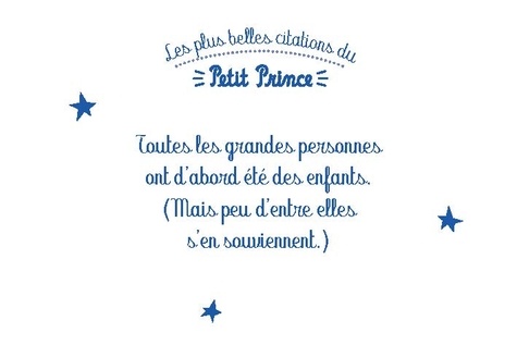 Les Plus Belles Citations Du Petit Prince De Antoine De Saint Exupery Livre Decitre