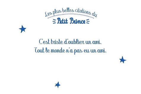 Les Plus Belles Citations Du Petit Prince De Antoine De Saint Exupery Livre Decitre