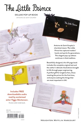 the little prince deluxe pop up book with audio