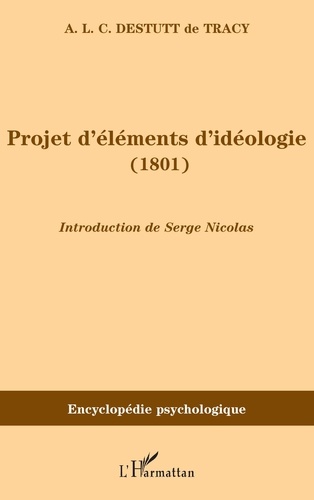 Projets d'éléments d'idéologie (1801)