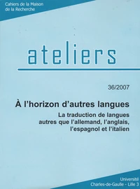 A l'horizon d'autres langues