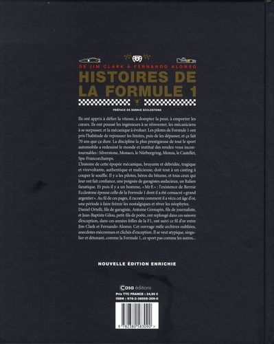 Histoires de le Formule 1. De Jim Clark à Fernando Alonso