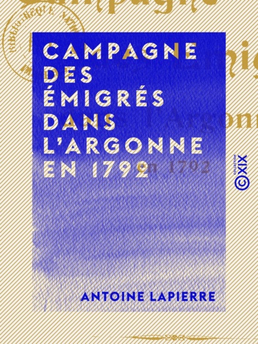 Campagne des émigrés dans l'Argonne en 1792