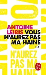 Amazon uk gratuit kindle books à télécharger Vous n'aurez pas ma haine (French Edition) 9782253132035