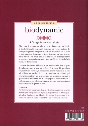 35 questions sur la biodynamie à l'usage des amateurs de vin 3e édition