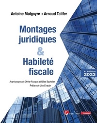 Antoine Malgoyre et Arnaud Tailfer - Montages juridiques & habileté fiscale - Véritable guide de l'abus de droit et des erreurs à éviter en matière fiscale.