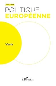 Politique européenne N° 69/2020